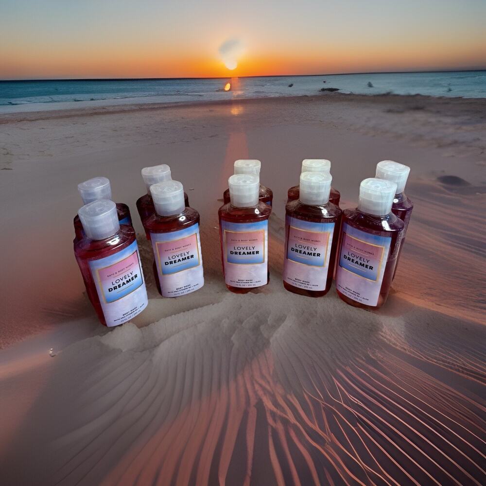 Sealed New Bath & Body Works LOVELY DREAMER Body Wash Shower Gel Shampoo 10oz.